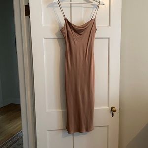 Gold Slip Dress